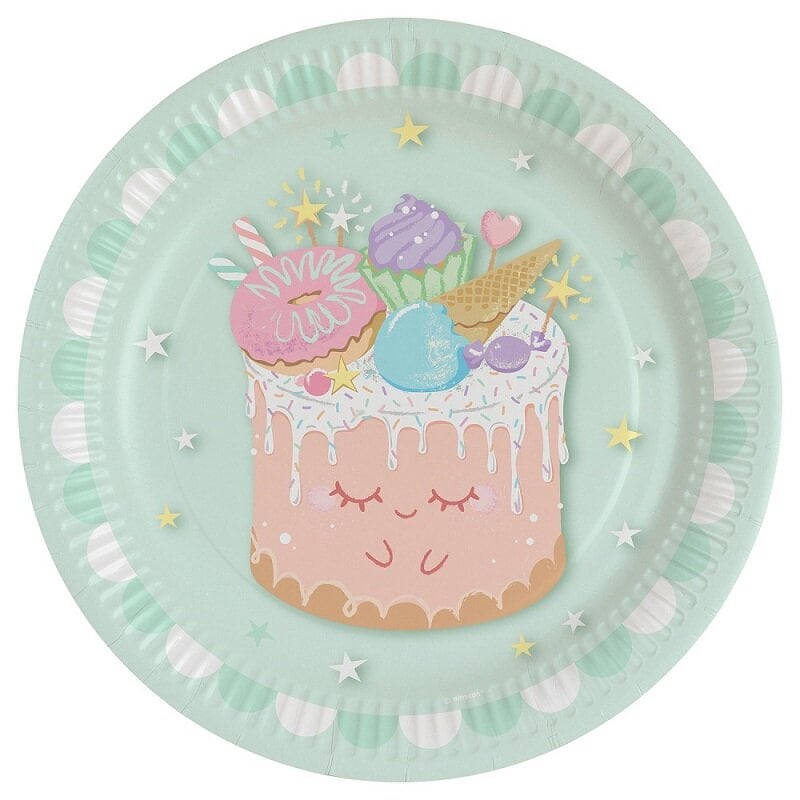 Crazy Cake - Teller 8er-Pack