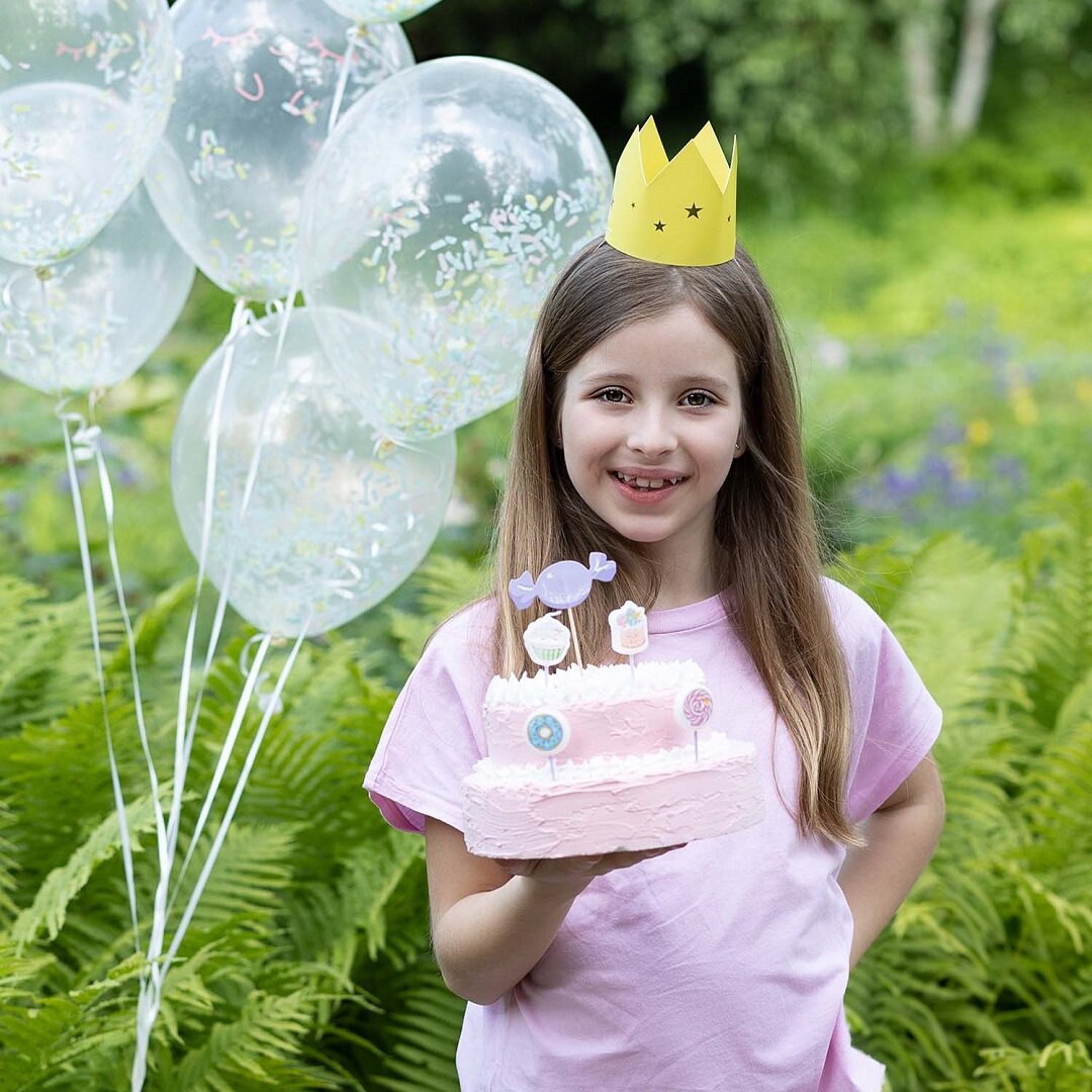 Crazy Cake - Kerzen 4er-Pack