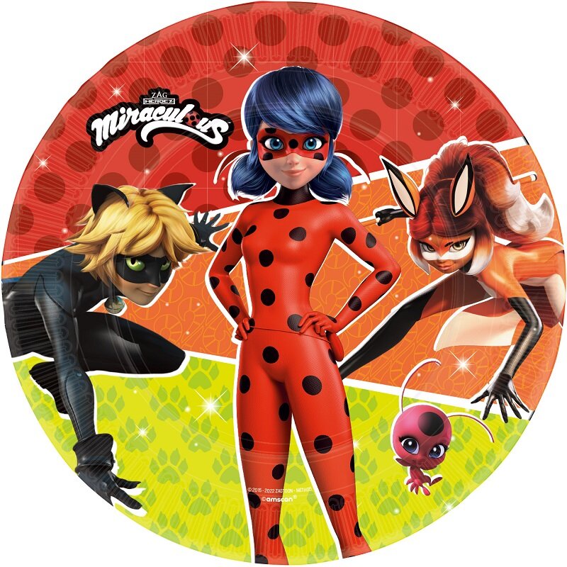 Miraculous Ladybug - Teller 8er-Pack