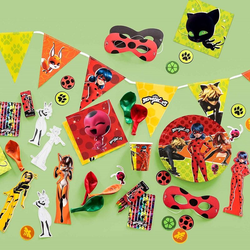 Miraculous Ladybug - Pappbecher 8er-Pack