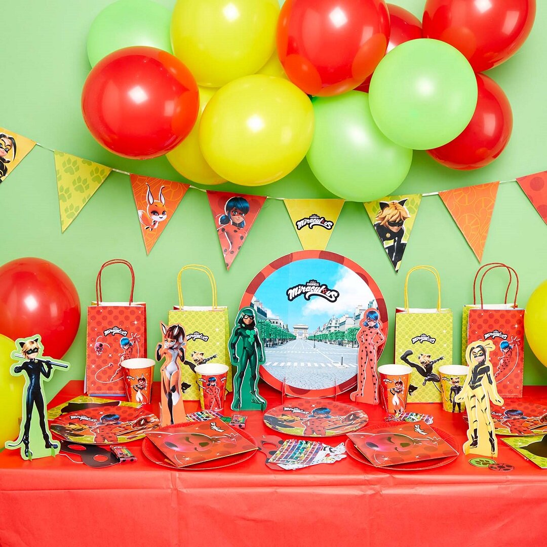 Miraculous Ladybug - Tischdekoration 6er-Pack