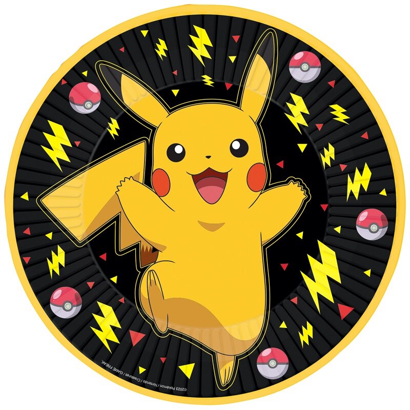 Pokémon Pikachu - Teller 8er-Pack