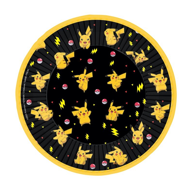 Pokémon Pikachu - Kuchenteller 8er Pack