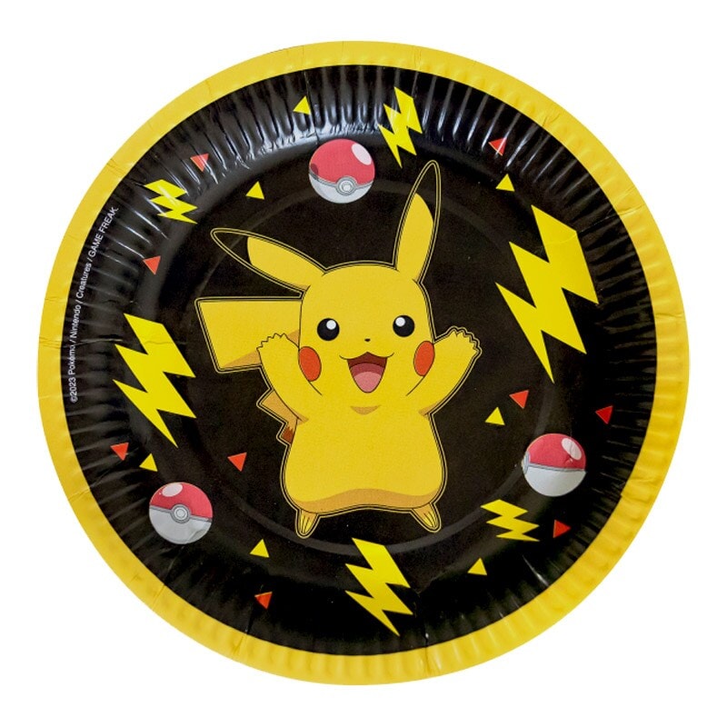 Pokémon Pikachu - Kuchenteller 8er-Pack