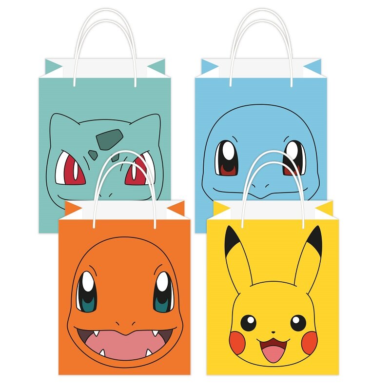 Pokémon - Geschenktüten aus Papier 8er Pack