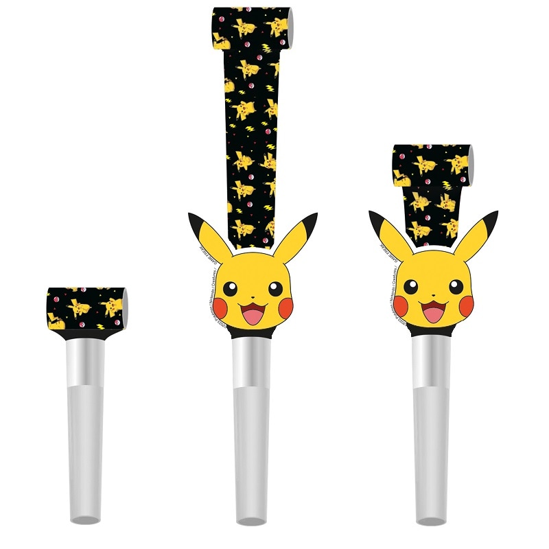 Pokémon Pikachu - Partytröten 8er Pack