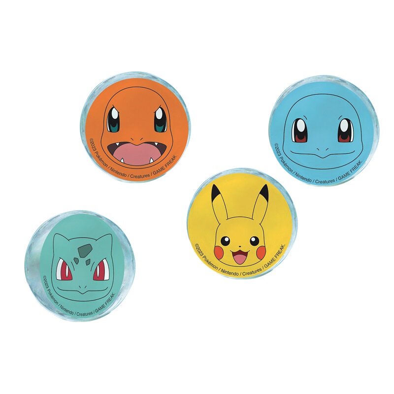 Pokémon - Goße Flummis 4er-Pack