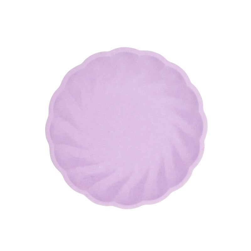 Deko-Teller Premium 18 cm Lila 6er-Pack
