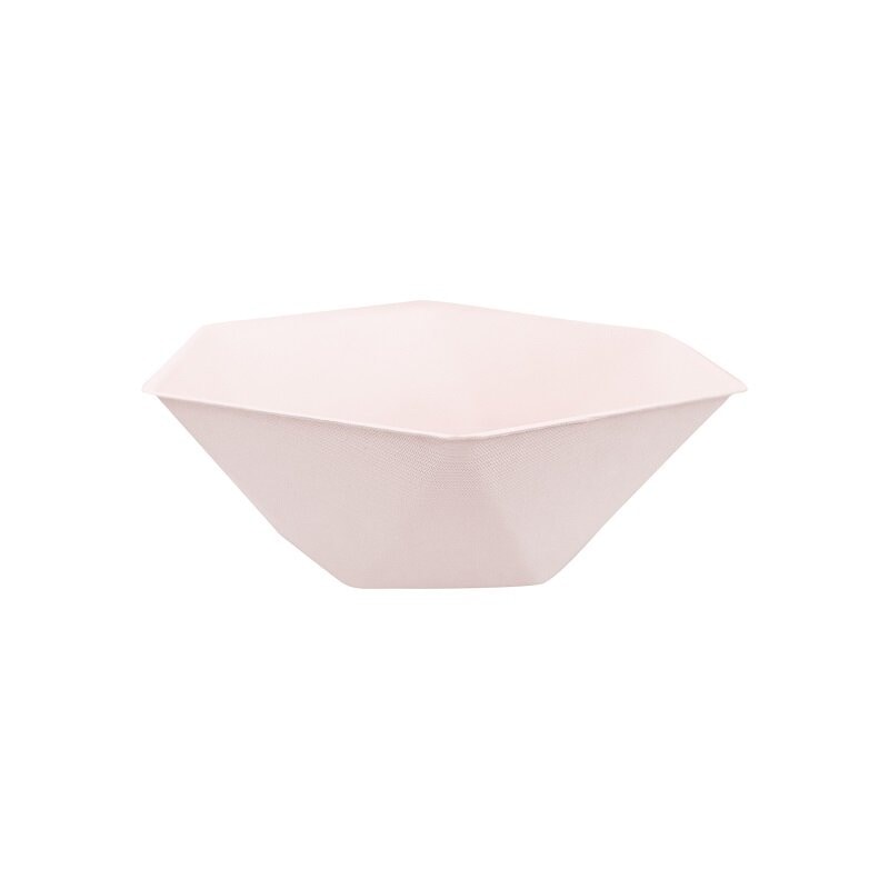 Deko-Schalen Premium Hexagon 16 cm Rosa 6er-Pack