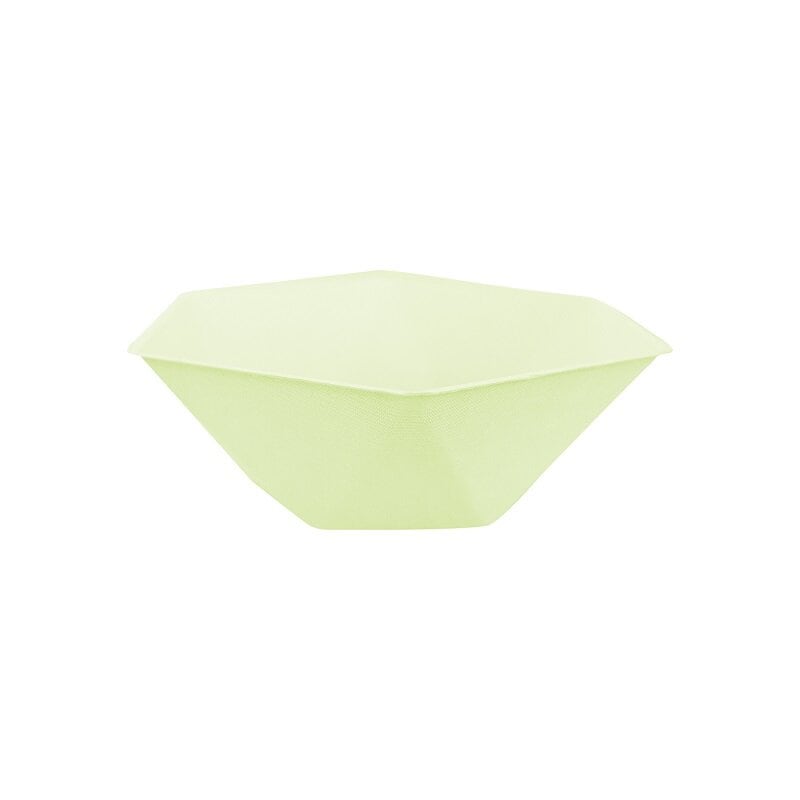 Deko-Schalen Premium Hexagon 16 cm Grün 6er-Pack