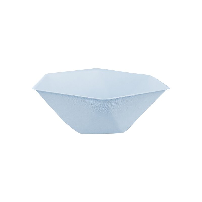 Deko-Schalen Premium Hexagon 16 cm Blau 6er-Pack