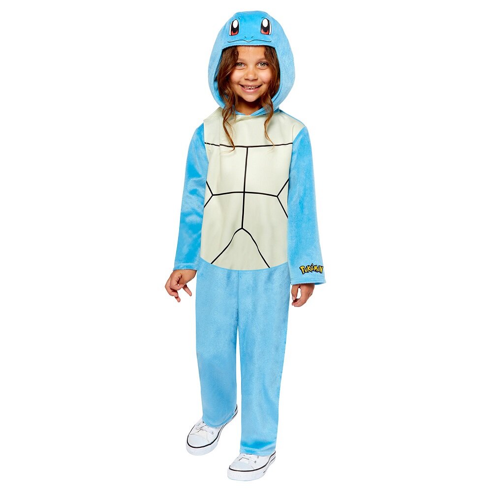 Pokémon Squirtle Jumpsuit Kinderkostüm 4-6 Jahre (104-116 cm)