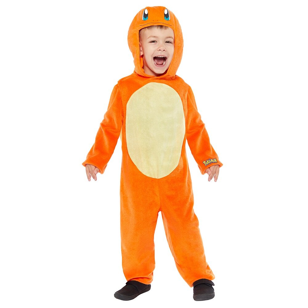 Pokémon Charmander Jumpsuit Kinderkostüm 6-8 Jahre (116-128 cm)