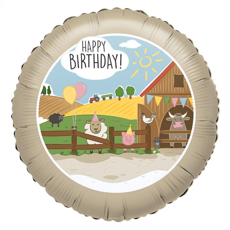 Bauernhof - Folienballon 43 cm