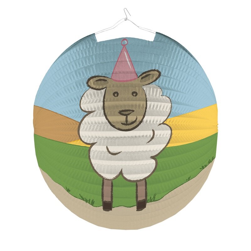 Bauernhaus - Laterne Schaf 25 cm