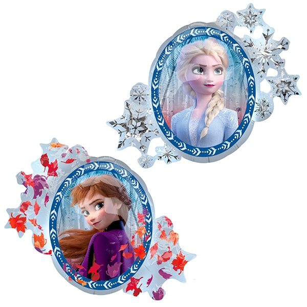 Frozen 2 - Folienballon Elsa und Anna 76 cm