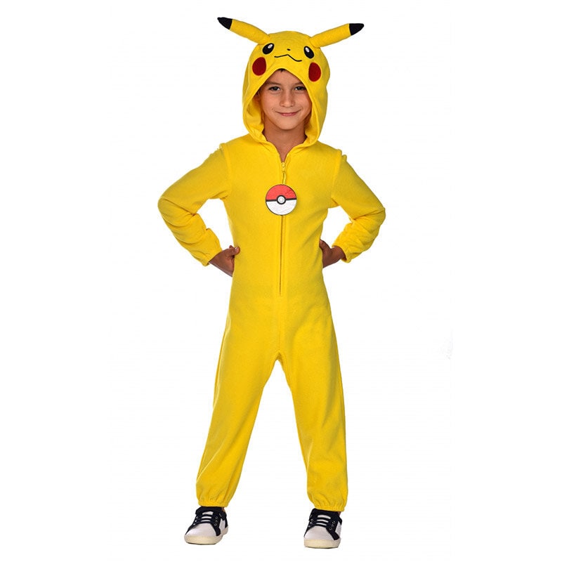 Pokémon Pikachu Kinderkostüm 4-10 Jahre