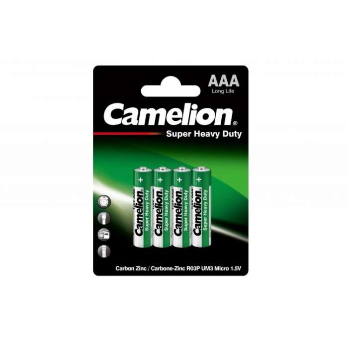 Camelion Batterien AAA 4er-Pack