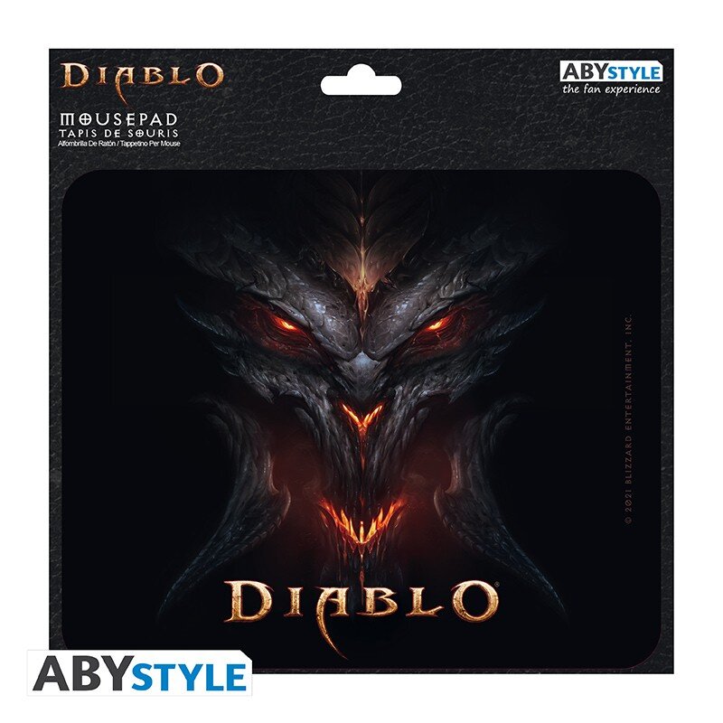 Diablo - Mauspad Diablos Kopf 19 x 23 cm