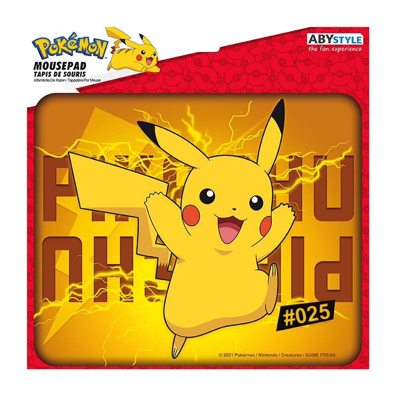 Pokémon - Mauspad Pikachu 19 x 23 cm