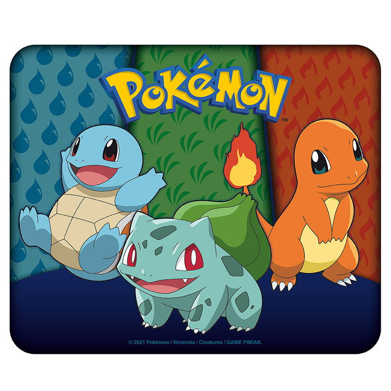 Pokémon - Mousepad Starters Kanto 19 x 23 cm