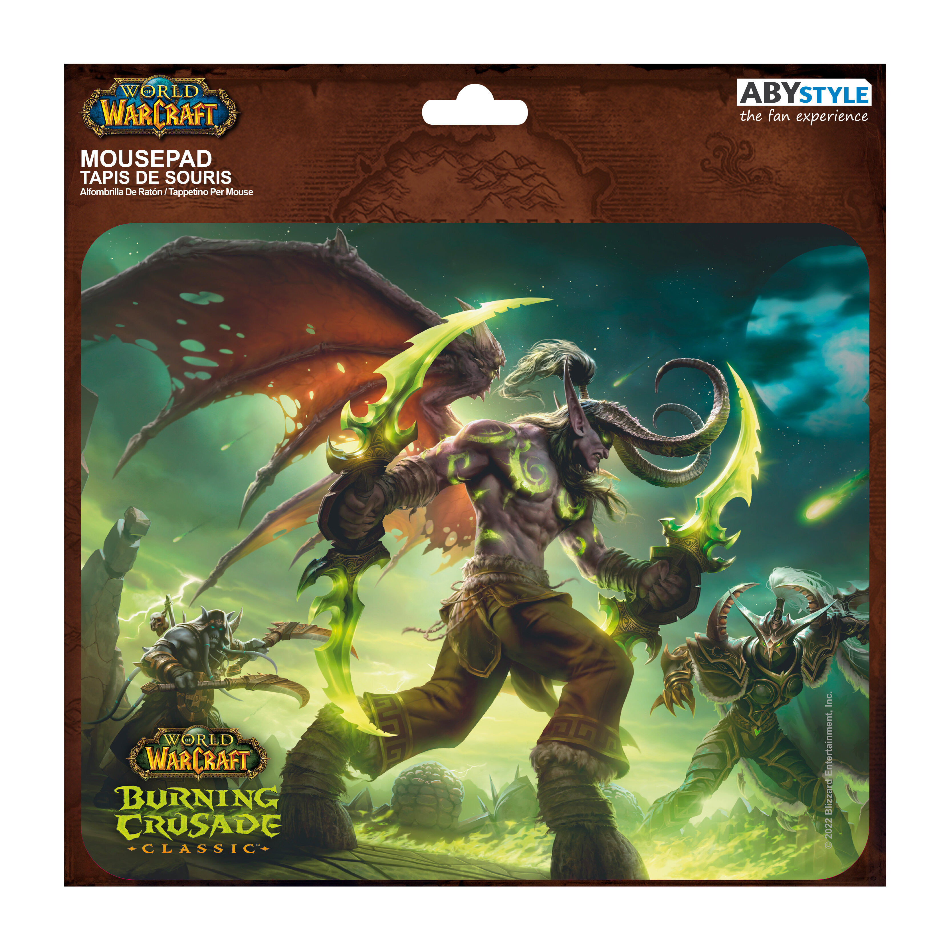World of Warcraft - Mauspad Illidan 19 x 23 cm