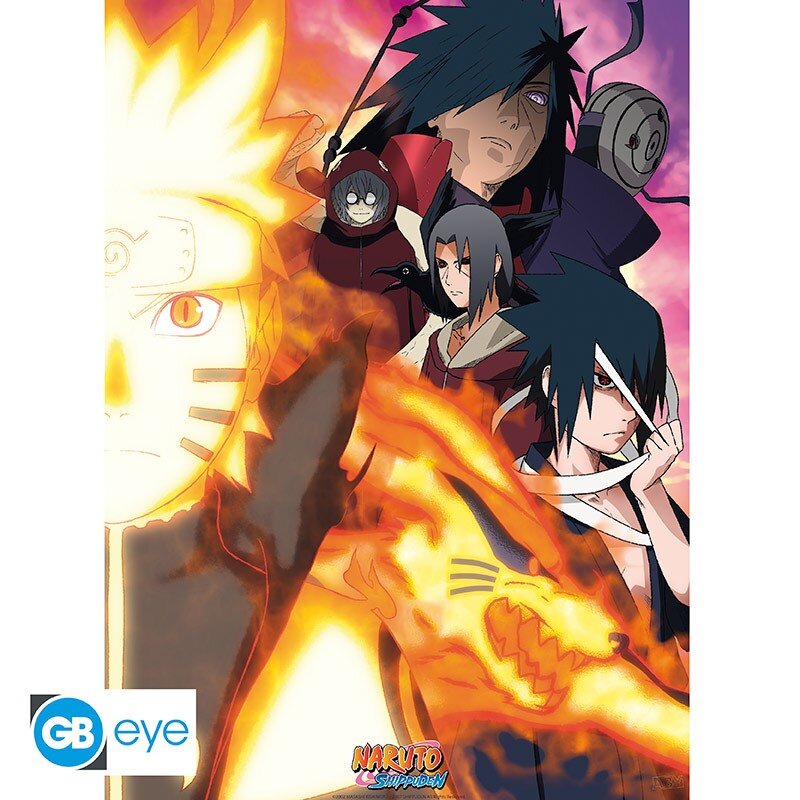 Poster - Naruto Shippuden Groups 2er-Pack
