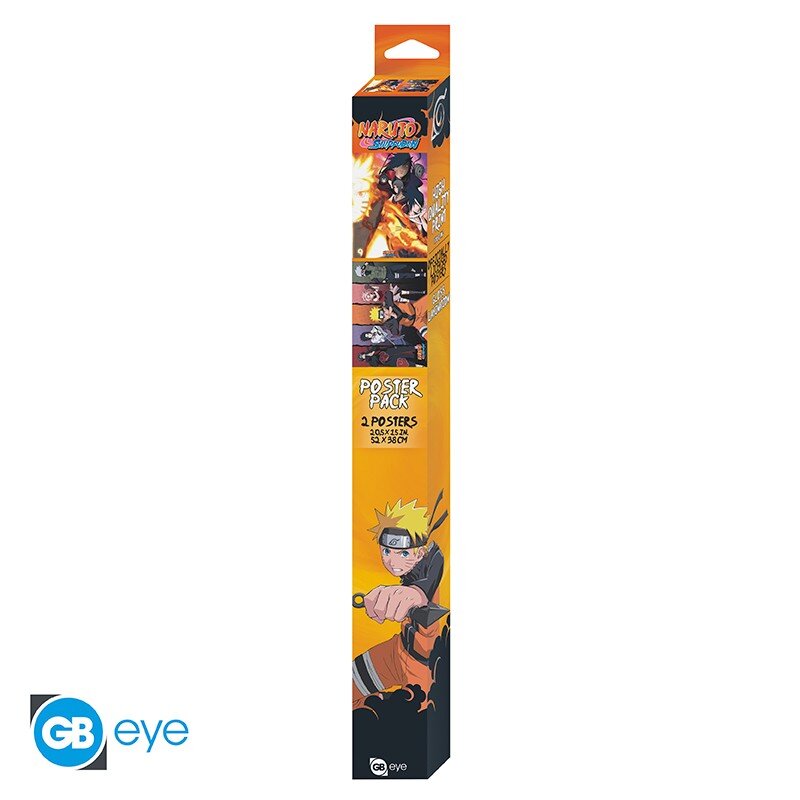 Poster - Naruto Shippuden Groups 2er-Pack