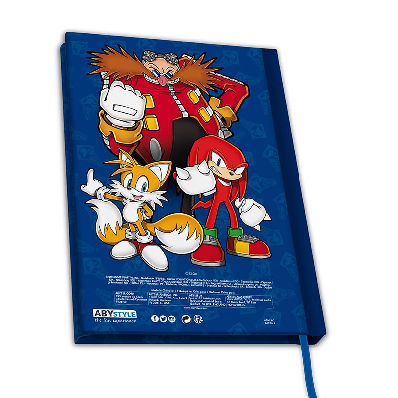 Sonic the Hedgehog - Notizbuch A5 Sonic