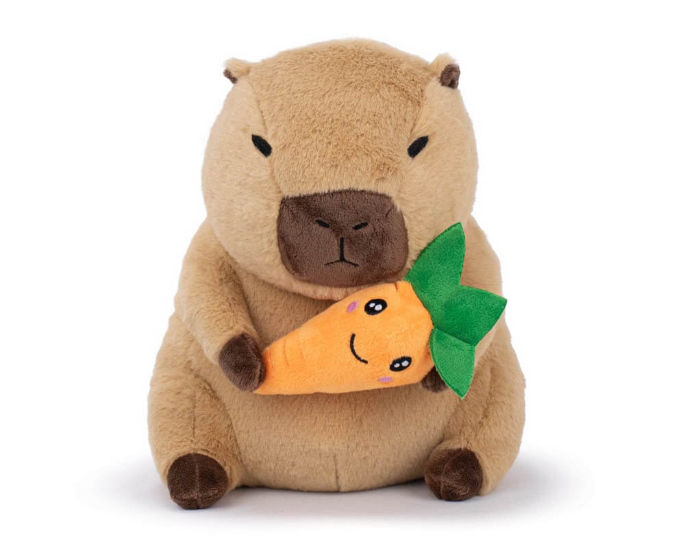 Capybara Kuscheltier Karotte 23 cm