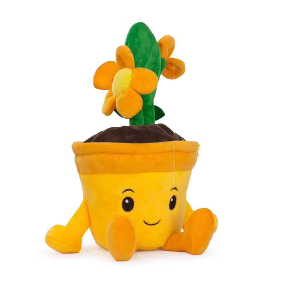 Kawaii Huggy Pots Kuscheltier Orange 27 cm