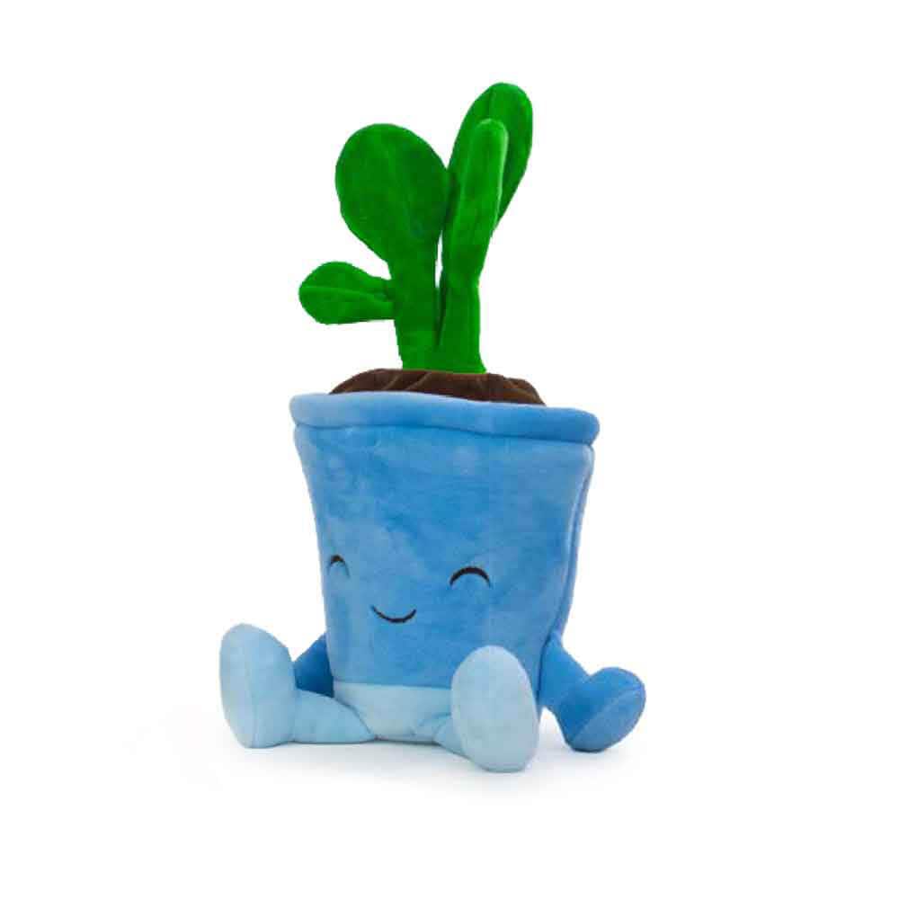 Kawaii Huggy Pots Kuscheltier Blau 27 cm