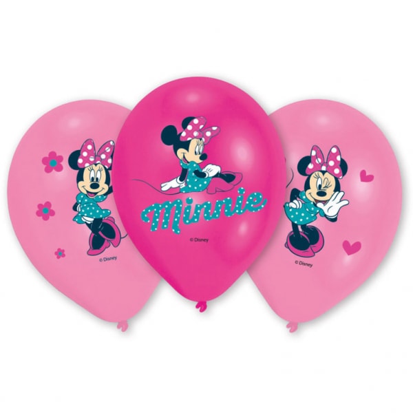 Minnie Maus - Luftballons 6er Pack