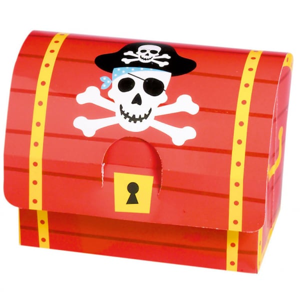 Geschenkboxen Schatztruhen 8er-Pack