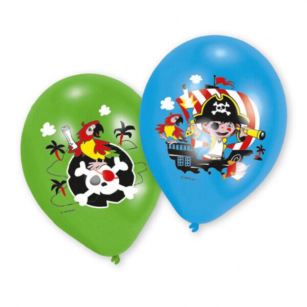 Kids Pirate - Luftballons 6er-Pack