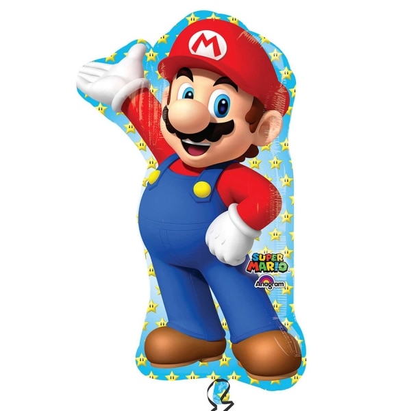 Super Mario - Folienballon Mario 83 cm