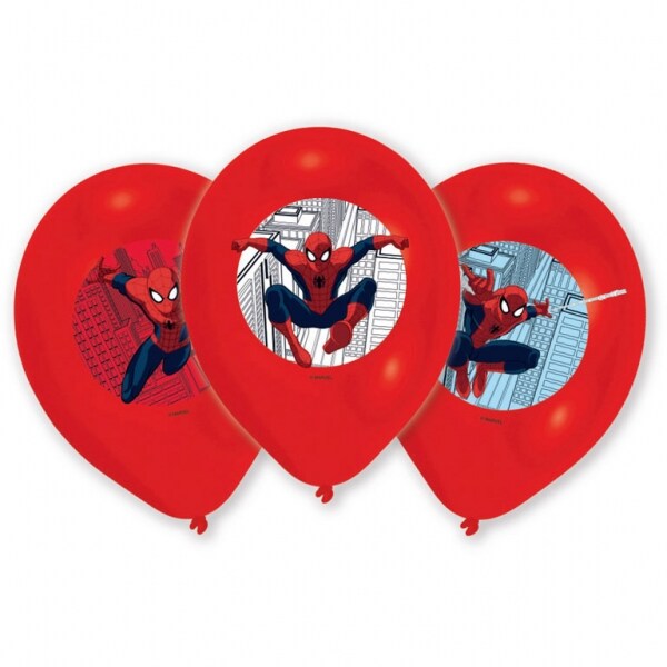 Spiderman - Luftballons 6er-Pack