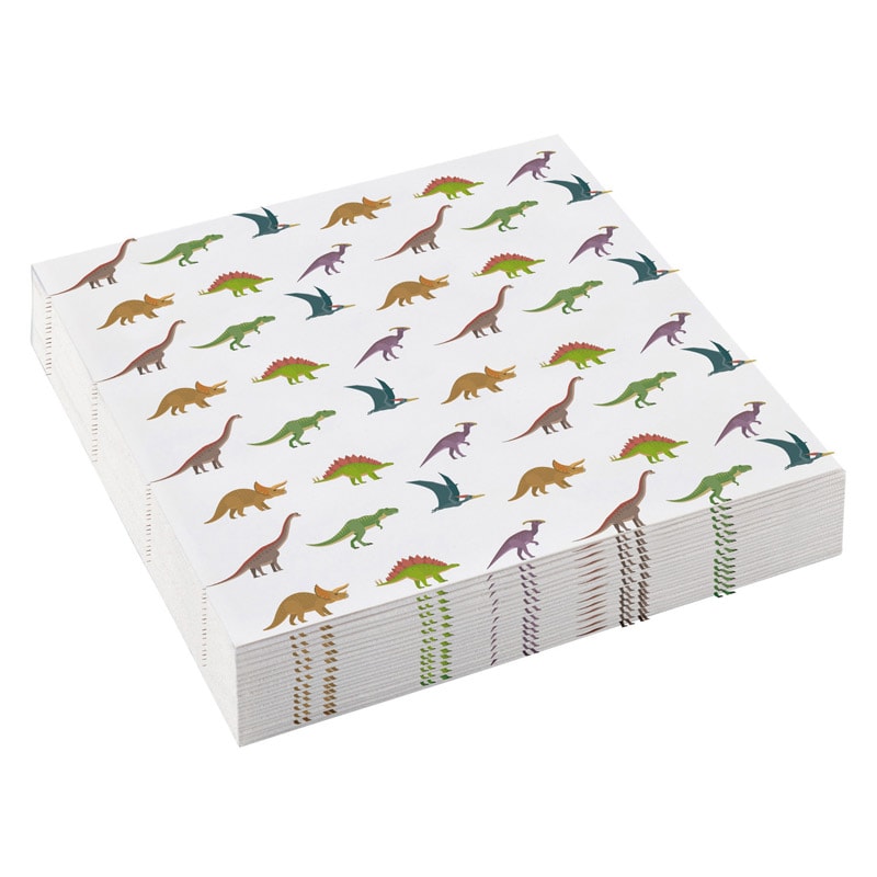 Happy Dinosaur - Servietten 20er-Pack