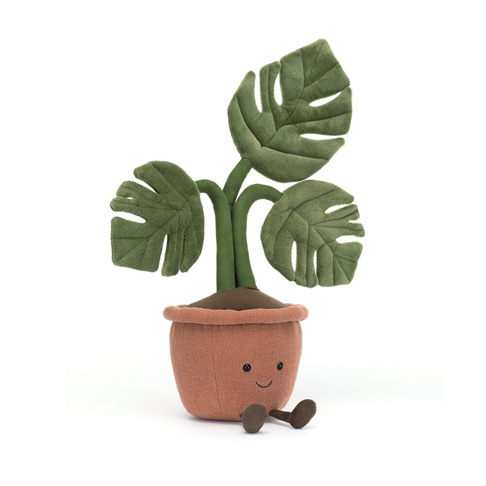 Jellycat - Topfpflanze Monstera 43 cm