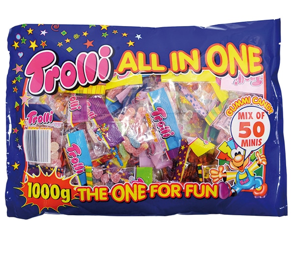 Trolli Bonbonmischung MEGA-Pack 1 kg