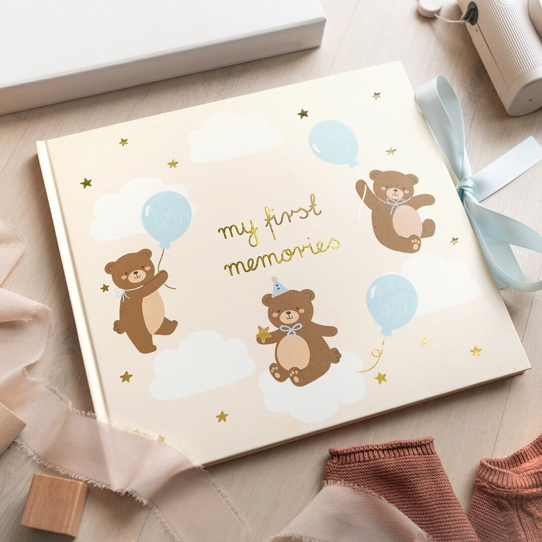 Teddybär - Fotoalbum Meine Ersten Erinnerungen