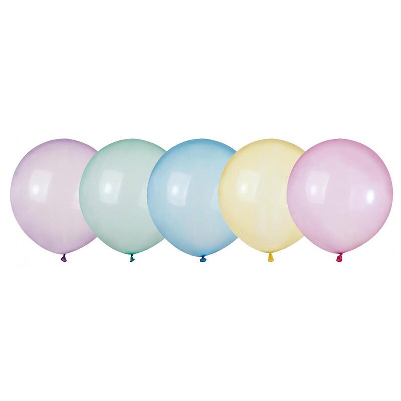 Luftballons - Crystal Pastellregenbogen 48 cm 25er-Pack