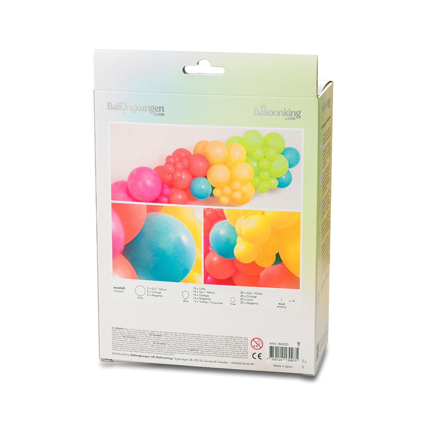 DIY Ballonbogen Hawaiian