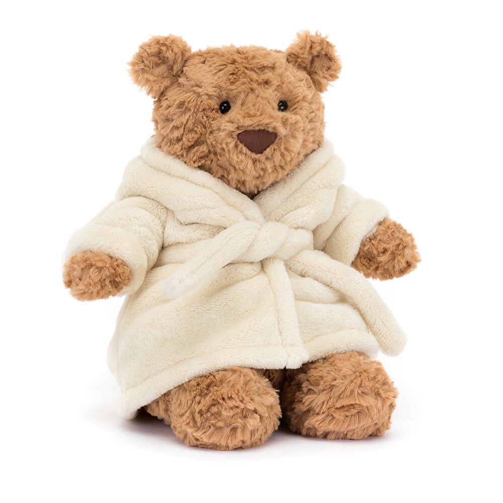 Jellycat - Teddybär im Morgenmantel 26 cm