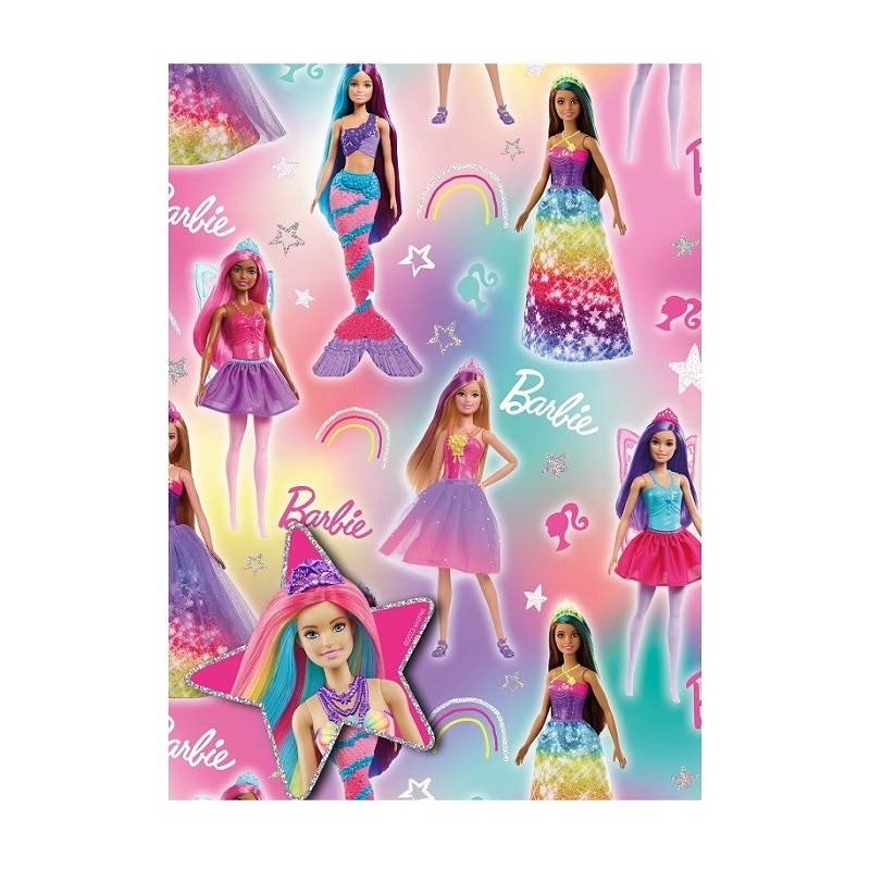 Barbie Geschenkpapier