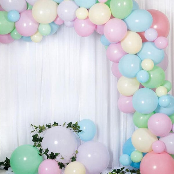 DIY Deluxe Ballongirlande - Pastell