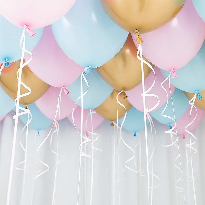 Ballon-Kit für die Decke - Gender Reveal