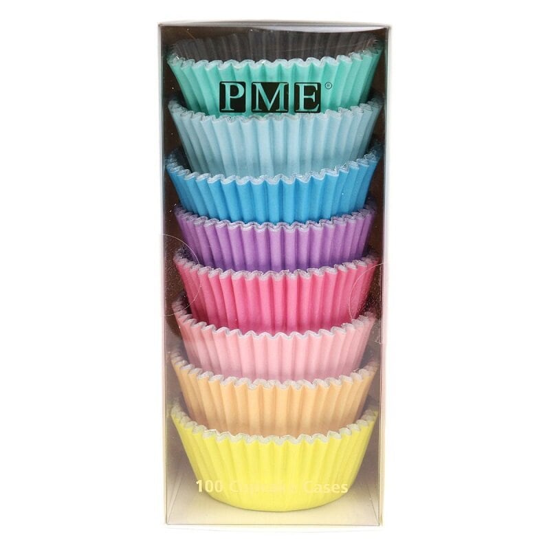 PME - Muffinförmchen in Pastell 100er-Pack