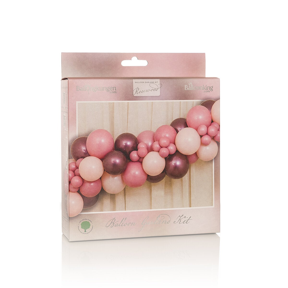 Ballonggirlande Kit Rosenholz