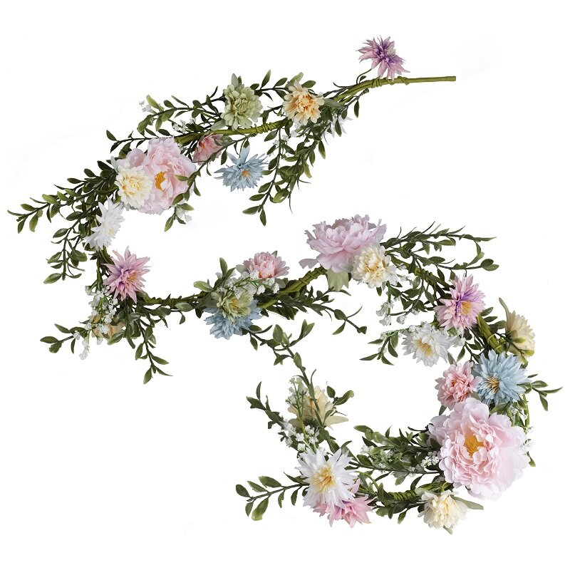 Blumengirlande Sommerblumen 180 cm